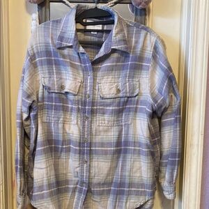 American Eagle flannel plaid